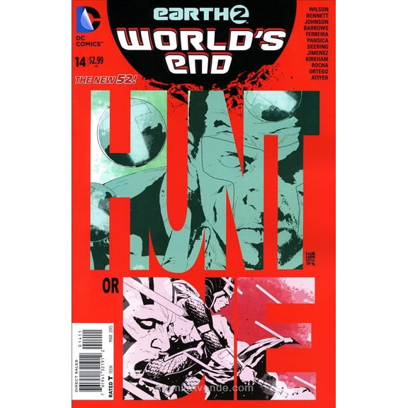 Earth 2: World's End #14 VF ; DC Comic Book