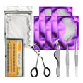 thumbnail image 2 of Juego de Extensiones de Pestañas de 11 Piezas: Almohadillas para Pestañas / Pinzas / Pestañas / Rizador / Soporte para Pestañas - Púrpura Sunnimix Pestañas individuales, 2 of 8