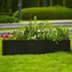 thumbnail image 2 of Yeshouse Jardinera elevada rectangular de acero resistente para jardín: resistente a la intemperie, montaje sin herramientas, diseño sin fondo, ideal para patios, balcones y uso comercial, 2 of 8