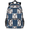 Red, variant on Large Sports Baseball Laptop Backpack, 18 Inch Checkerboard Travel Backpack for Men Women, Work Business Computer Casual Daypack