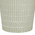 thumbnail image 4 of DecMode 13" Textured White Metal Vase, 4 of 7