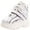 White, variant on Women's Goth Punk High Top Platform Chunky Sneakers Lace Up Wedgel Heel Dad Shoes White SN02924 US8.5