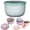 Colorful, variant on 1-Piece Colorful Plastic Mixing Bowls with Lids, Large Deep Nesting Storage Bowls, Lightweight Salad Bowls, Food Prep Storage Containers for Preparing, Baking, Cooking, Serving and Storing Food