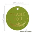thumbnail image 6 of Inkdotpot Thank You Bridal Shower-Baby Shower-Retirement-Wedding-Birthday Bottle Tag Real Gold Foil Favor Hang Tags Pack Of 50, 6 of 7