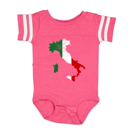 

Inktastic Italian Map Flag Gift Baby Boy or Baby Girl Bodysuit