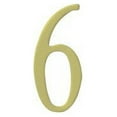 thumbnail image 7 of Outdoor Decorative 3 inch Stainless Steel Self Adhesive Address Number - Number: 3, 7 of 7