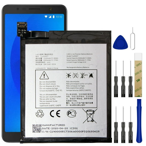Replacemetn Battery TLP029C8 For Alcatel One Touch Idol 3C OT-5026 5026Y Tool
