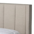 thumbnail image 7 of Baxton Studio Coronado Mid-Century Modern Transitional Beige Fabric Full Size 3-Drawer Storage Platform Bed, 7 of 7