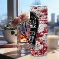 thumbnail image 3 of 20oz Stainless Steel Tumbler Horror Halloween Straight Skinny Water Bottle Gothic Witch Movie Travel Coffee Mug Insulated Tumblers Cups Witchy Gifts for Girls Friend Sisters Mom Birthday Holiday, 3 of 6