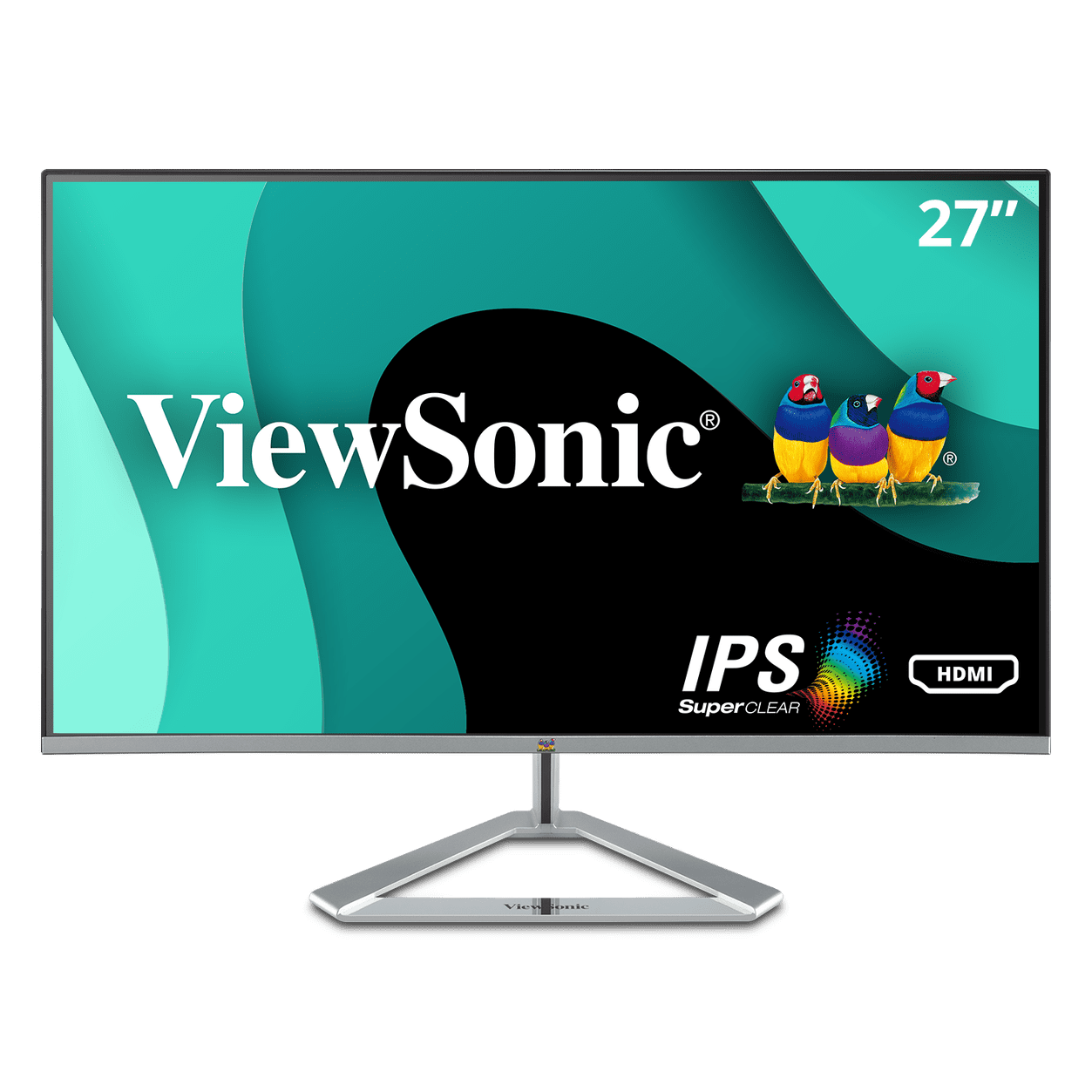 ViewSonic VX2776SMHD 27 Inch 1080p Frameless Widescreen IPS Monitor