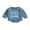Blue, variant on Bagilaanoe Newborn Baby Boy Oversized Romper Sweatshirt Long Sleeve Bodysuits Letter Print Pullover 3M 6M 12M 18M Infant Casual Tee Tops