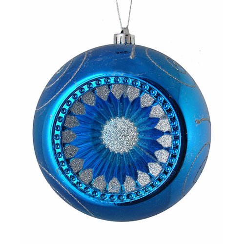 Northlight Seasonal Retro Reflector Shatterproof Ball Ornament