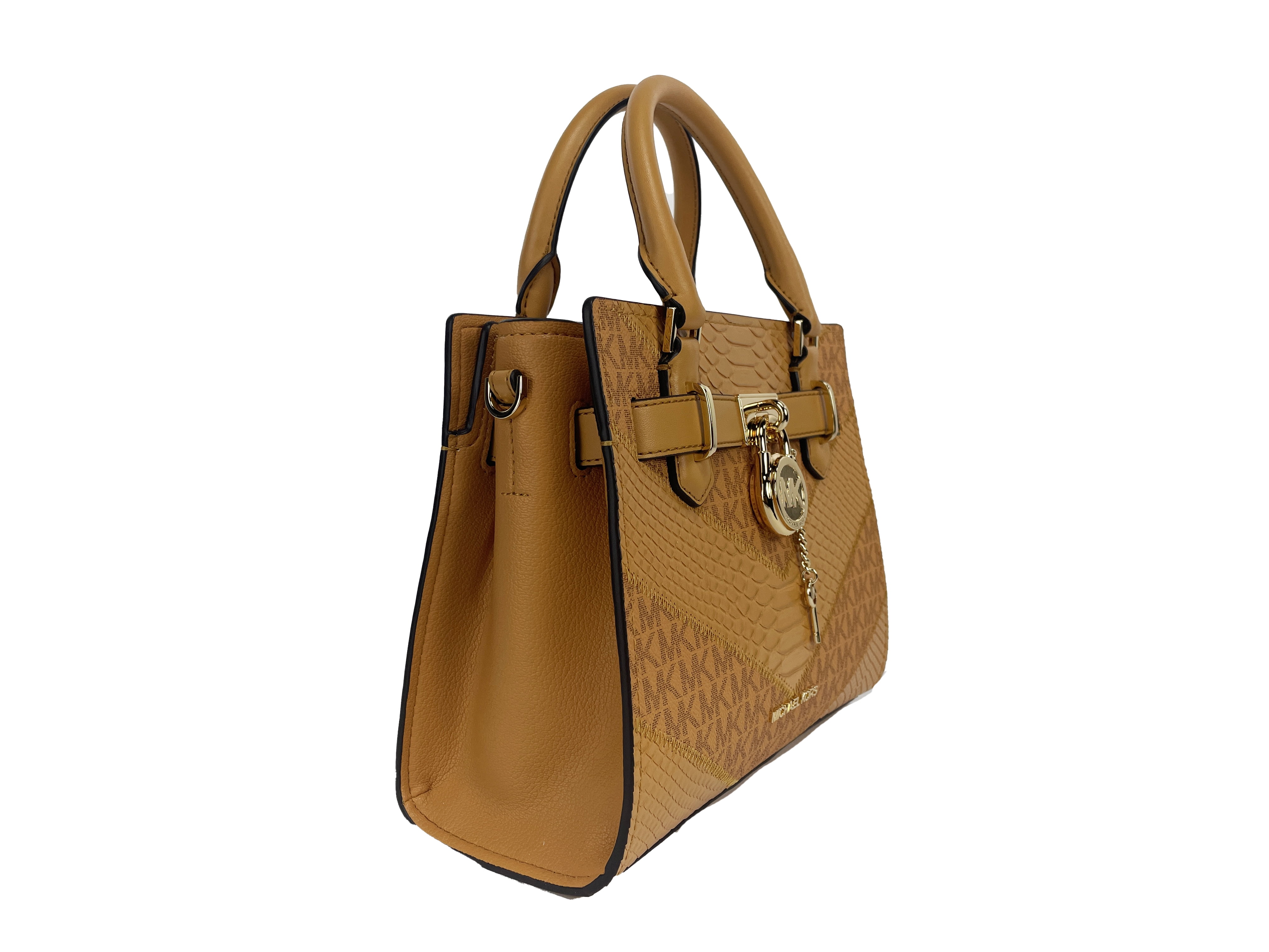 Michael Kors Hamilton Leather Small Satchel Crossbody Bag Michael Kors Hamilton Leather Small Satchel Crossbody Bag