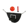 thumbnail image 2 of Juego de portería de aro de baloncesto kusrkot para poste Dunking y poste curvo 69cmx48cm, 2 of 8