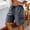 (Fashion 66)Dark Gray, variant on Aimik Men's Modern Cargo Shorts Contrast Drawstring Flap Pockets Breathable Summer Shorts for Beach Vacation Daily Wear