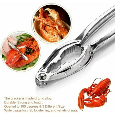 

EIALIVE Food Clips Seafood Tool Set And Crab Tool Crab Pincers Needle Walnut Clip String Scissors