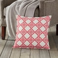 thumbnail image 2 of Greendale Home Fashions 20" x 20" Pink Cane Cotton Canvas Decorative Pillow, 2 of 4