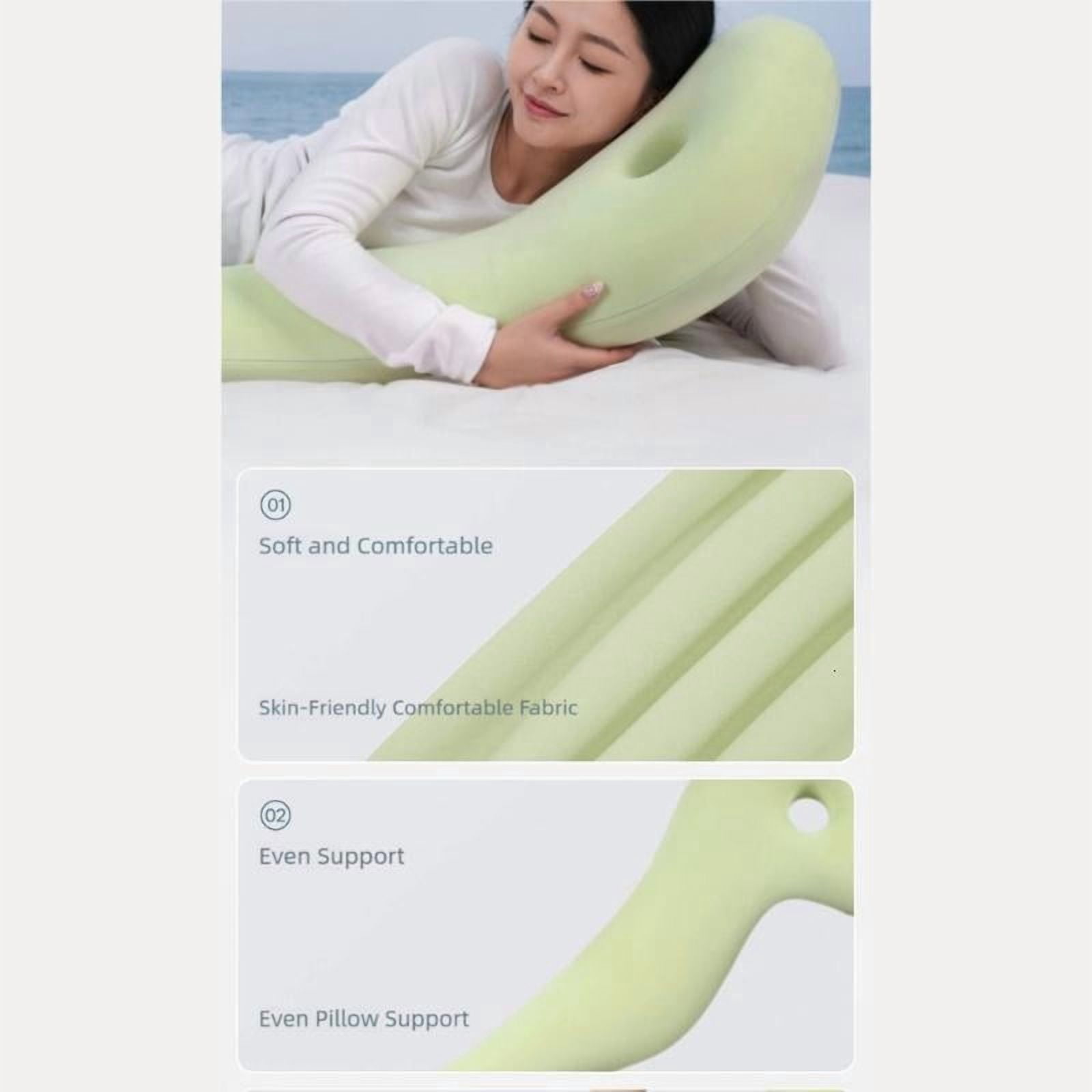 ANXPTIME Long Body Pillow Soft Memory Foam Cores For Bedside Comfort