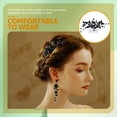 thumbnail image 2 of MasteelfCA Crystal Hair Comb Wedding Bride Rhinestone Hair Comb Delicate Bridal Headpiece, 2 of 8