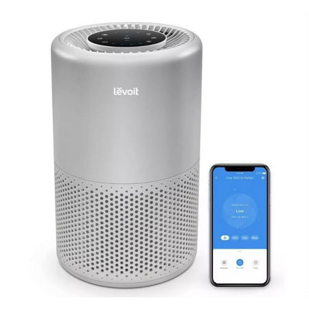 Levoit - Core 200S Smart True HEPA Air Purifier - Grey
