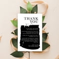 thumbnail image 4 of Koyal Wholesale Black Brushstroke Wedding Thank You Place Setting Cards for Table Reception, 56-Pack, 4 of 5