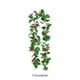 thumbnail image 3 of Christmas Layout Simulation Christmas Rrattan Party Festival Decoration Red Berry Soft Rattan, 3 of 6