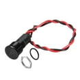 thumbnail image 3 of 12V 24V 10mm Waterproof Ultra Bright Metal Lamp Bulb LED Dash Panel Warning Light Warning Indicator Car RV, 3 of 3