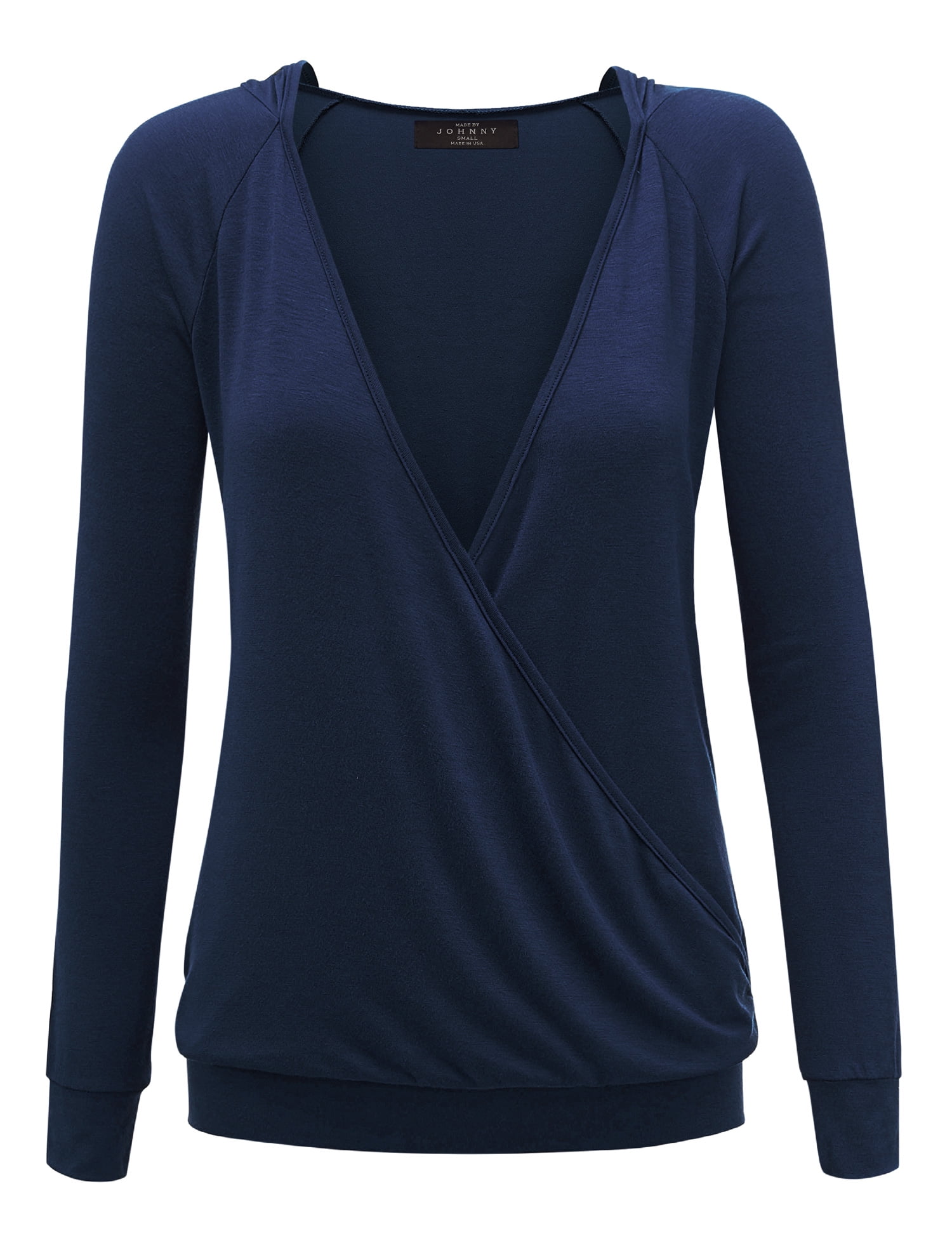 womens deep v neck hoodie