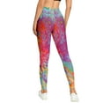 thumbnail image 5 of TWZH Women Vibrant Tie-Dyed 3D Print High Waist Tummy Control Workout Legging, 5 of 5
