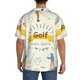 thumbnail image 3 of Balery Golf Icons And Golfer Camisa Casual de Manga Corta con Botones para Hombre, Texturizada, Estilo Cubano, para Playa, Verano-3X-Large, 3 of 5