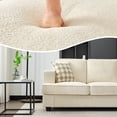 thumbnail image 6 of Litbird Boucle Couch, Couches and Sofas, Comfy Couch, Couches for Living Room, Sleeper Sofa with Extra Deep Seats, Modern Sofa, Chenille, Warm White…, 6 of 6