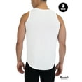 thumbnail image 4 of Threads Men's, Ultra-Soft Premium Tank, Moisture Wicking, Anti-Odor, S - XXL, White, 2 Pack, 4 of 8