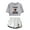 GrayWhite, variant on Jynxzi Cardiac Johnson Deployed Tee Shorts 2 Pieces Sets Fashion Women 2 Piece Suit