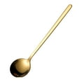 thumbnail image 1 of Tableware Product Title Stainless Steel Small Round Spoon for Coffee Stirring Gold Finish Spoon in Tableware, 1 of 7