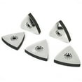 thumbnail image 4 of 5Pcs Triangular Sanding Pads for Oscillating Multi Tool Hook & Loop Sanding Disc, 4 of 8