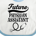 thumbnail image 4 of Inktastic Future Physician Assistant Childs Boys or Girls Baby Bib, 4 of 4