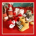 thumbnail image 3 of De Calcetines Navideños Para Bebés, Calcetines Antideslizantes Para Bebés, Calcetines Gruesos De Dibujos Animados Para El Suelo Para Bebés, Niños Y Niñas, Calcetines Divertidos Mullidos 3 Pares Methold HA039626-04, 3 of 6