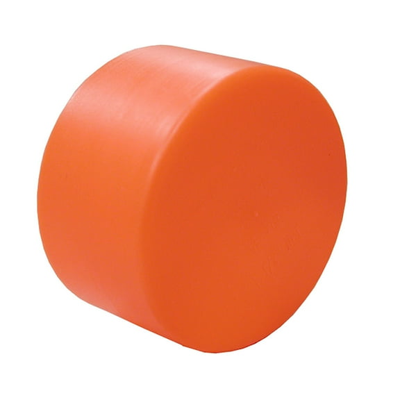 Jones Stephens T36200 2" Slip-On Plastic Dwv Protection Cap - Orange