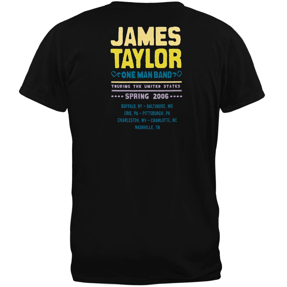 James Taylor James Taylor One Man Band 06 Tour TShirt