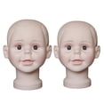 thumbnail image 1 of Soporte de cabeza de Maniquí Yuyangstore PVC 2 Paquetes, 1 of 8