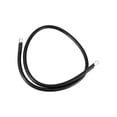 thumbnail image 1 of Cable de inversor de batería de 105cm 2AWG 3/8" 5/16" Cobre estañado Negro OT Tipo 1 Pc, 1 of 1