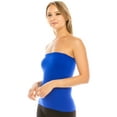 thumbnail image 2 of Kurve by Idea Medium Length Tube Top with Built-in Shelf Bra, UV Protective Fabric UPF 50+ (Made with Love in The USA), 2 of 3