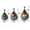 3pcs Gray, variant on 3pcs Wall Hanging Baskets Fruit and Vegetable Storage Hooks for Kitchen and Onion Rack Home and Restaurant Decoration Organizer