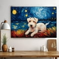 thumbnail image 3 of Sealyham Terrier Dog Watercolor Starry Night Van Gogh Painting Kits, Painting Watercolor Canvas, Canvas Suitable for Room Decor Cafe Decor Or Gift for Friends, 3 of 4