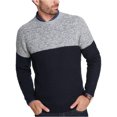 thumbnail image 1 of Weatherproof Mens Colorblocked Pullover Sweater, Blue, XXX-Large, 1 of 1