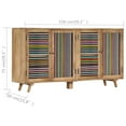 thumbnail image 4 of vidaXL Buffet 150x30x75 cm Bois de Manguier Massif, 4 of 5