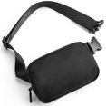 thumbnail image 1 of Bolsa de Cintura Telena con Correa Ajustable Negra, 1 of 7