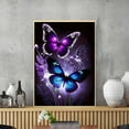 thumbnail image 5 of Butterfly Diamond Art Painting Kits for Adults, Full Drill Diamond Dots Paintings for Beginners, Round 5D Paint with Diamonds Pictures Gem Art Painting Kits DIY Crafts Kits 12x16inch, 5 of 7