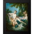 thumbnail image 2 of Boucher, Francois 12x14 Black Modern Framed Museum Art Print Titled - Venus Consoling Love, 2 of 5