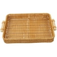 thumbnail image 5 of PAMINGONO Vintage Khaki Woven Basket 1Set for Rustic Kitchen and Home Storage and Display, 5 of 8